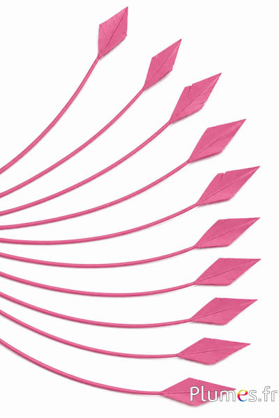 Schwan Pfeilform - 20-30 cm - altrosa